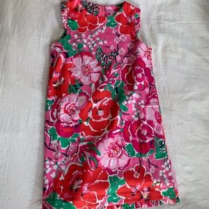 NWOT Lilly Pulitzer Girls Floral Shift Dress